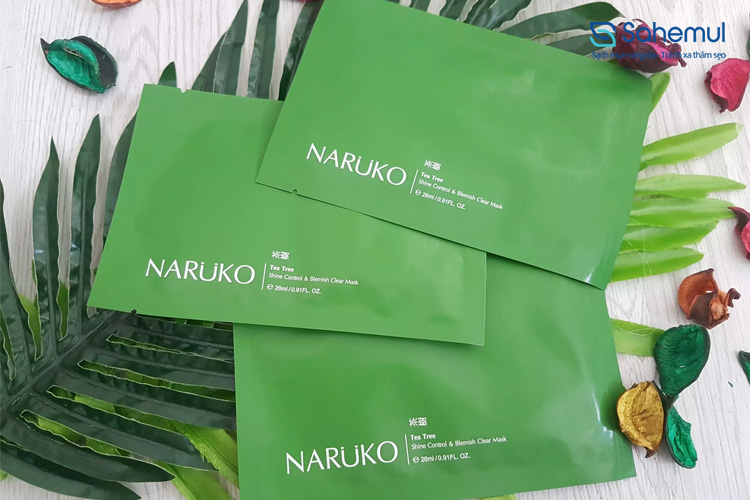 Mặt nạ giấy Naruko Tea Tree Control & Blemish Clear 1