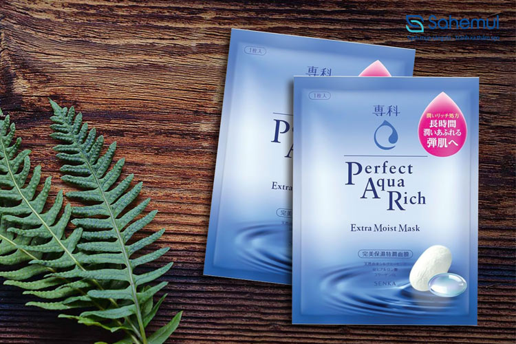 Mặt nạ giấy Senka Perfect Aqua Rich 1