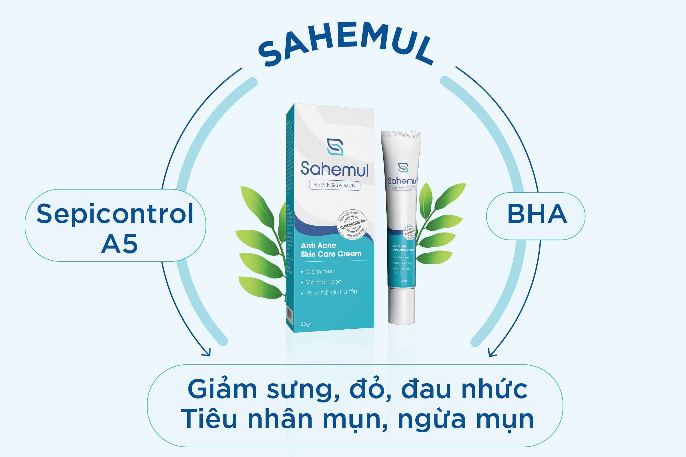 Sahemul chứa Sepicontrol A5 và BHA