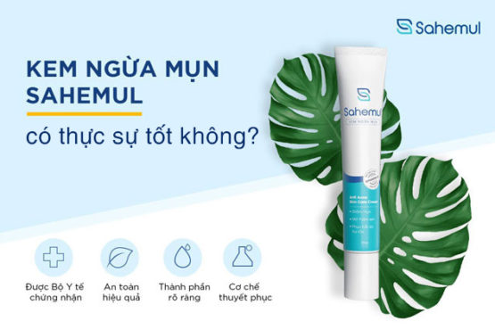 [REVIEW A-Z] Kem ngừa mụn Sahemul có thực sự tốt không?
