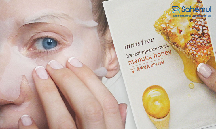 5. Innisfree It’s Real Squeeze Manuka Honey Mask 1