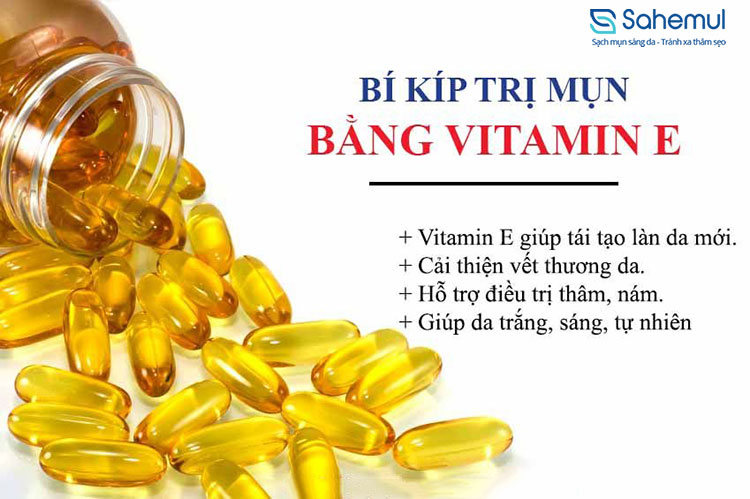 5. Vitamin E thúc đẩy quá trình điều trị mụn nhanh 1