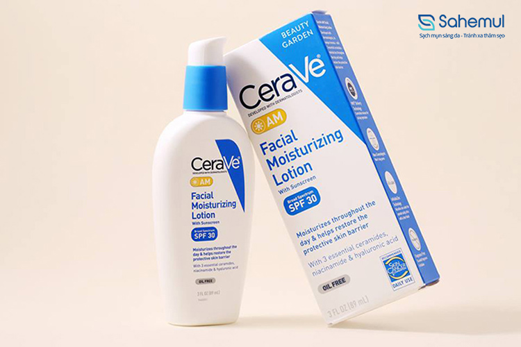 CeraVe AM Facial Moisturizing Lotion SPF 30 1