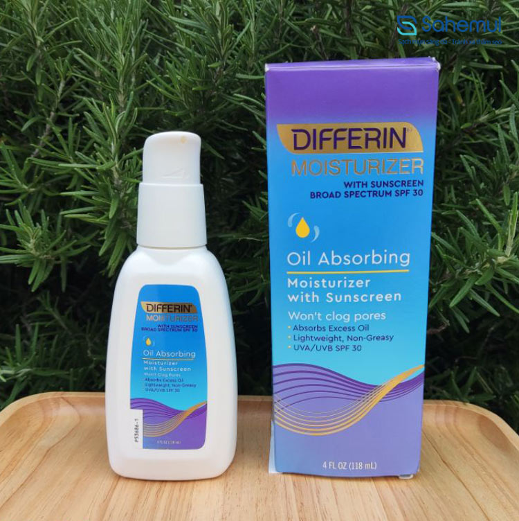 Differin Oil Absorbing Moisturizer With Sunscreen 1